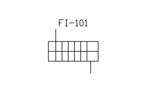 符號 Filter press 的預覽，圖塊名 PID_FILTER_PRESS