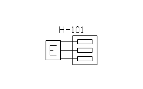 符號 Electric heater 的預覽，圖塊名 PID_HEATER_ELECTRIC