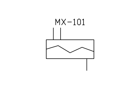 符號 Kneader 的預覽，圖塊名 PID_KNEADER