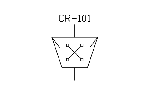 符號 Mill, hammer type 的預覽，圖塊名 PID_MILL_HAMMER