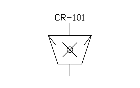 符號 Mill, impact type 的預覽，圖塊名 PID_MILL_IMPACT