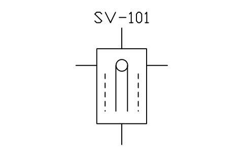 符號 Screening device, basket reel 的預覽，圖塊名 PID_SCREEN_BASKET_REEL