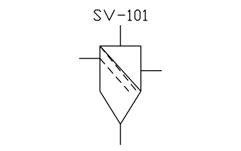 符號 Screening device, coarse + fine 的預覽，圖塊名 PID_SCREEN_COARSE_FINE