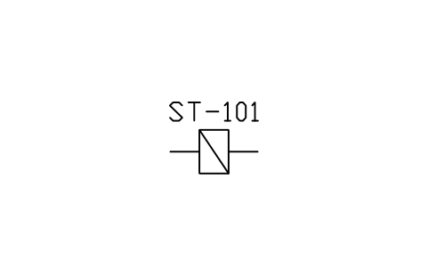 符號 Strainer 的預覽，圖塊名 PID_STRAINER
