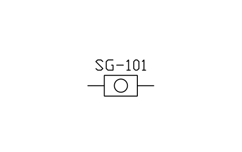 符號 Viewing glass 的預覽，圖塊名 PID_VIEWING_GLASS