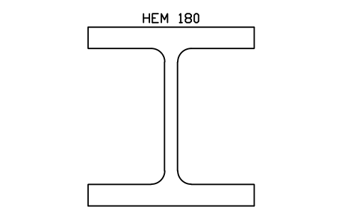Anteprima del simbolo HEM 180, blocco SEC_HEM180