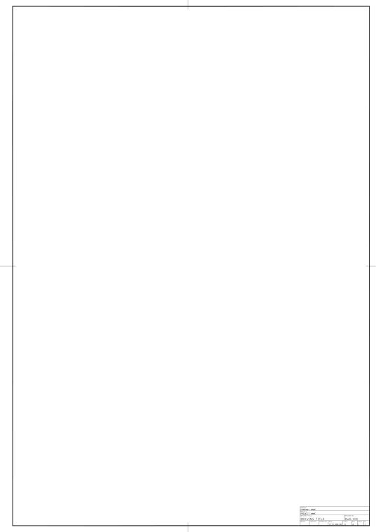 Anteprima del modello di cartiglio ISO A1, Verticale, 594 × 841 mm