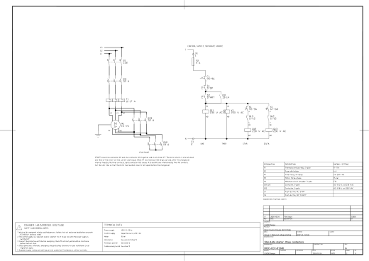 C01 Star-delta starter, three contactors
