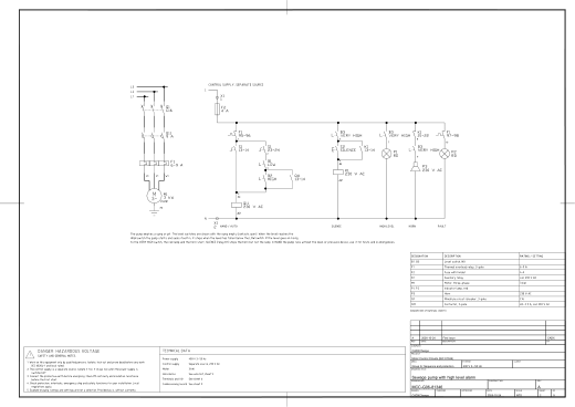 G06 Sewage pump with high level alarm