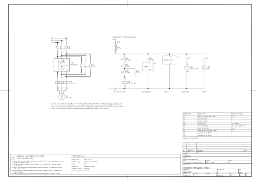 C07 Soft starter with bypass contactor