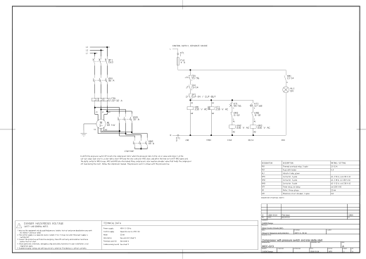 G13 Compressor with pressure switch and star-delta start
