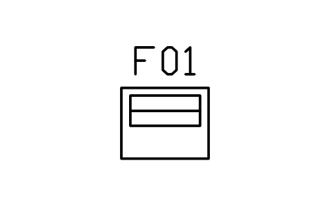 Vorschau des Symbols Printer / copier, Block ARCH_PRINTER