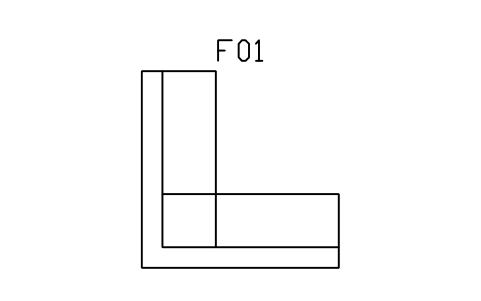 Vorschau des Symbols Sofa, corner, Block ARCH_SOFA_CORNER