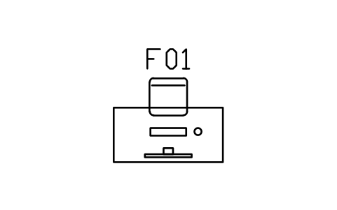 Vorschau des Symbols Computer workstation, Block ARCH_WORK_WORKSTATION