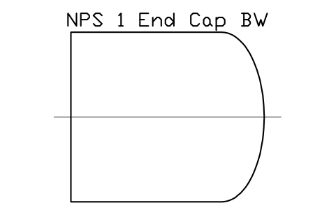 Vorschau des Symbols NPS 1 End Cap BW, Block FIT_B169_CAP_1