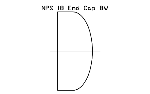 Vorschau des Symbols NPS 18 End Cap BW, Block FIT_B169_CAP_18