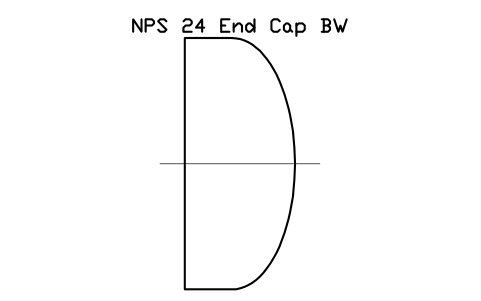 Vorschau des Symbols NPS 24 End Cap BW, Block FIT_B169_CAP_24