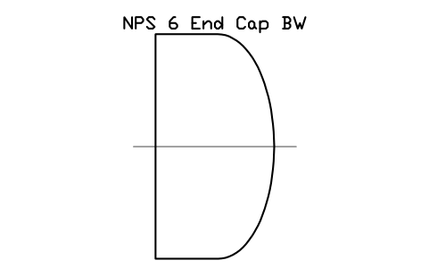 Vorschau des Symbols NPS 6 End Cap BW, Block FIT_B169_CAP_6