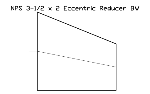Vorschau des Symbols NPS 3-1/2 x 2 Eccentric Reducer BW, Block FIT_B169_REDE_3.5X2