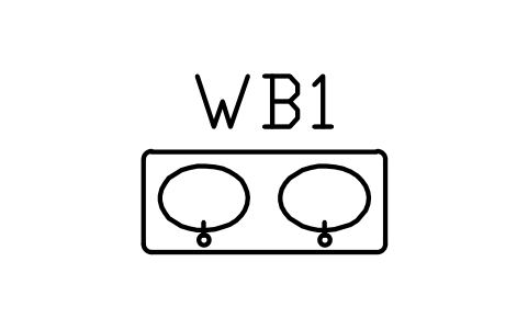 Vorschau des Symbols Wash basin, double, Block ARCH_BASIN_DOUBLE