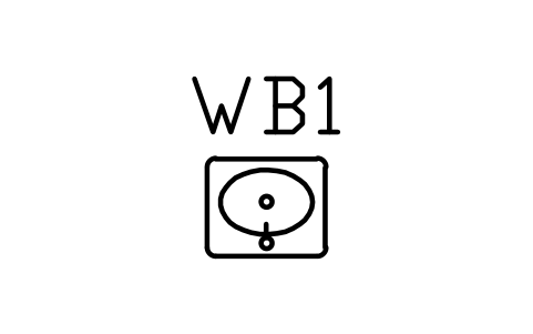 Vorschau des Symbols Wash basin, rectangular, Block ARCH_BASIN_RECT