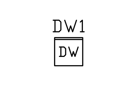 Vorschau des Symbols Dishwasher, Block ARCH_DISHWASHER