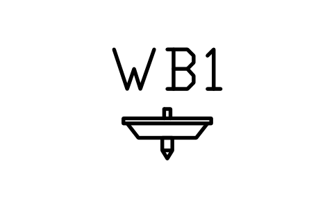 Vorschau des Symbols Wash basin, wall-hung, front view, Block ARCH_ELEV_BASIN_HUNG_FRONT