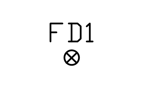 Vorschau des Symbols Floor drain, Block ARCH_FLOOR_DRAIN