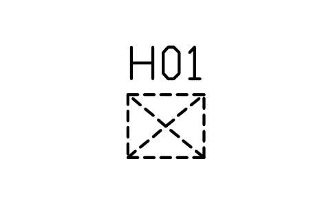 Vorschau des Symbols Range hood, Block ARCH_HOOD