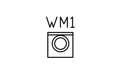 Vorschau des Symbols Washing machine, Block ARCH_WASHER