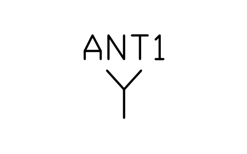 Anteprima del simbolo Antenna, blocco BEP_ANTENNA