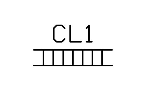 Anteprima del simbolo Cable ladder, blocco BEP_CABLE_LADDER