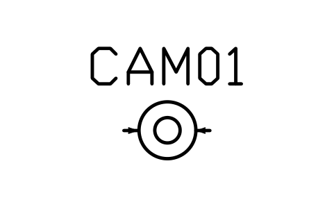 Anteprima del simbolo CCTV camera, PTZ, blocco BEP_CCTV_PTZ