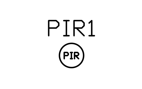 Anteprima del simbolo Intruder detector, PIR, blocco BEP_DETECTOR_PIR