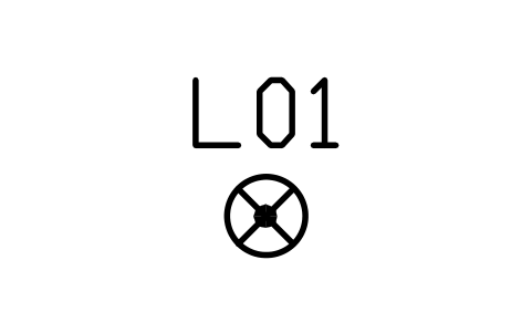 Anteprima del simbolo Pole light, single, blocco BEP_LIGHT_POLE