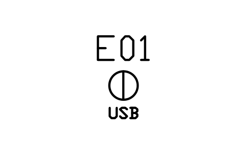 Anteprima del simbolo Socket outlet with USB, blocco BEP_SOCKET_USB
