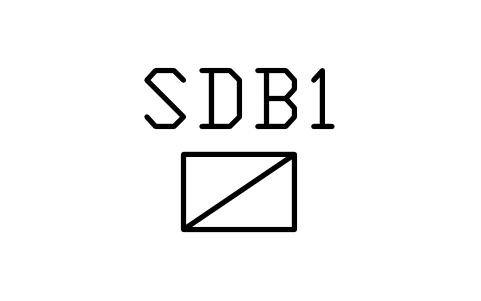 Anteprima del simbolo Sub-distribution board, blocco BEP_SUB_BOARD