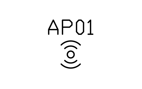 Anteprima del simbolo Wireless access point, blocco BEP_WIFI_AP