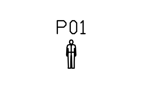 シンボル Person, child standing, 1100 のプレビュー（ブロック ENT_PERSON_CHILD）