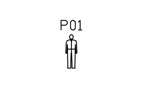 シンボル Person, man standing, 1750 のプレビュー（ブロック ENT_PERSON_MAN）