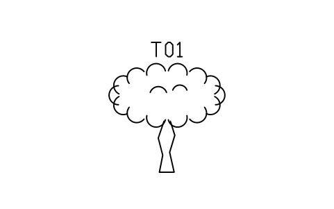 シンボル Tree, olive のプレビュー（ブロック ENT_TREE_OLIVE）