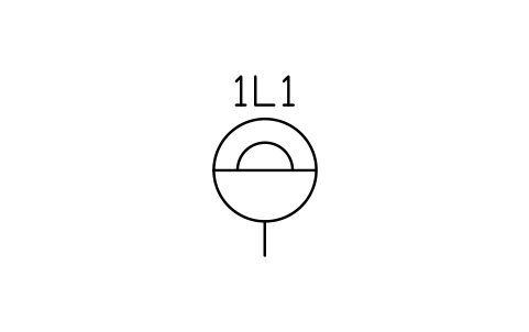 Anteprima del simbolo Level indicator (sight glass), blocco FPW_LEVEL_INDICATOR