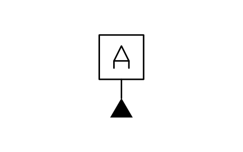 Vorschau des Symbols Datum feature, solid, Block GDT_DATUM_SOLID