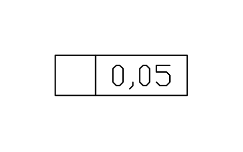 Vorschau des Symbols Blank frame, no datum, Block GDT_FRM_BLANK