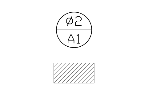 Vorschau des Symbols Datum target, area, Block GDT_TARGET_AREA