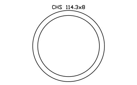Vorschau des Symbols CHS 114.3x8, Block SEC_CHS114.3X8