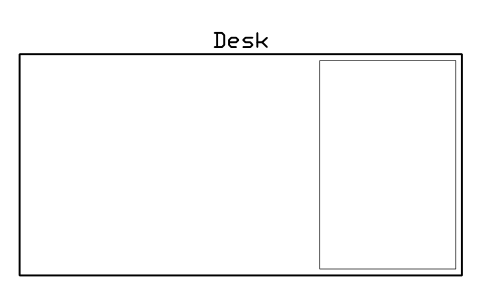 Preview of the Desk, plan symbol, block HOM_DESK_PLAN