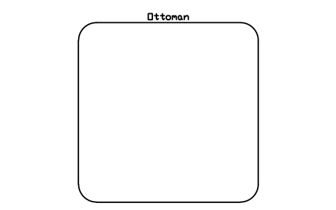 Preview of the Ottoman, plan symbol, block HOM_OTTOMAN_PLAN