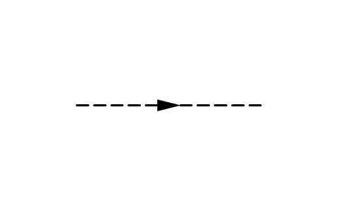 符号 Direction, general (dashed line) 的预览，块名 PPD_242_DIRECTION_DASHED