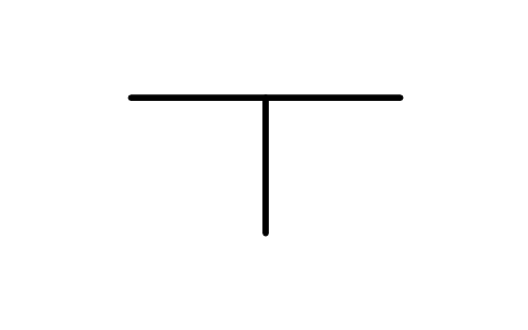 符号 T-branch, form 1 的预览，块名 PPD_X504_T_BRANCH_F1